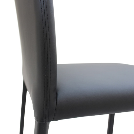 Chaise de séjour en vinyle - Marion H