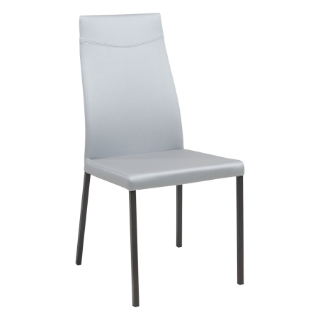 Chaise de séjour contemporaine en vinyle - Lena