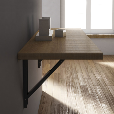 Table murale rabattable d'appoint en  stratifié- Vulcano 2
