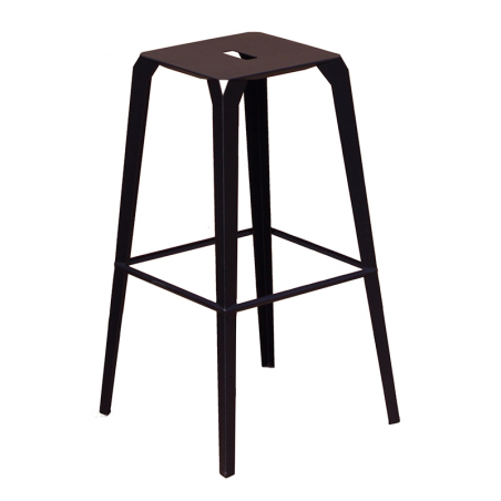 Tabouret de bar style industriel en métal - Valence 