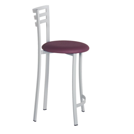 Tabouret snack en métal et synthétique - Urane 12