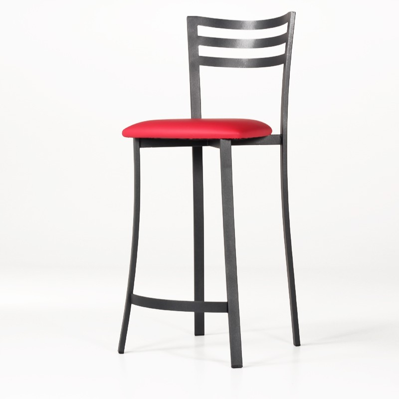 Tabouret snack en métal et synthétique - Urane 6