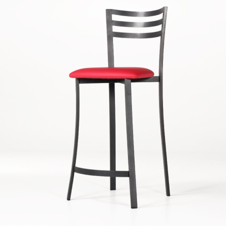 Tabouret snack en métal et synthétique - Urane 6