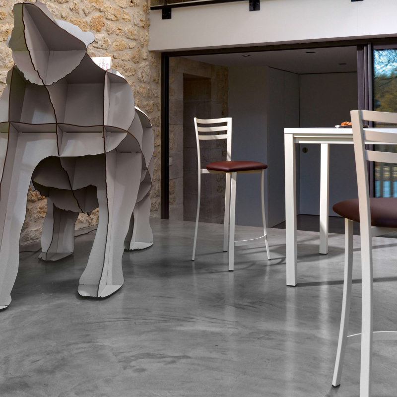 Tabouret snack en métal et synthétique - Urane 23