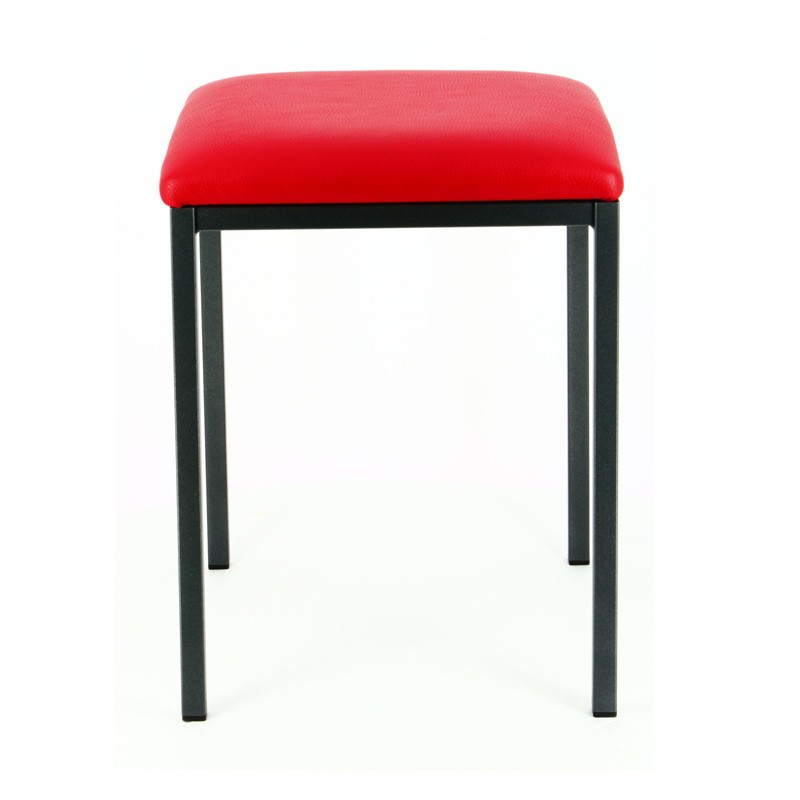 Tabouret bas moderne en synthétique et métal - Slide 3