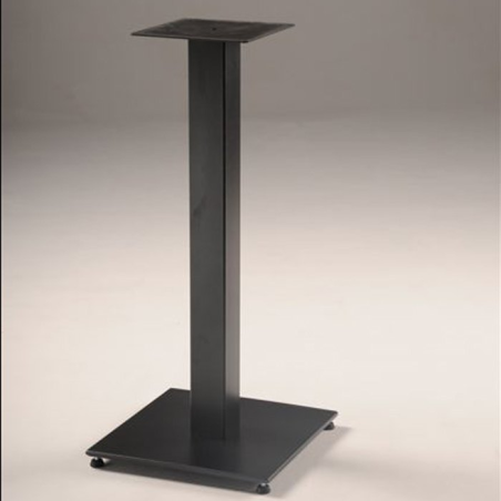 Pied de table central en métal base carrée - Square 400