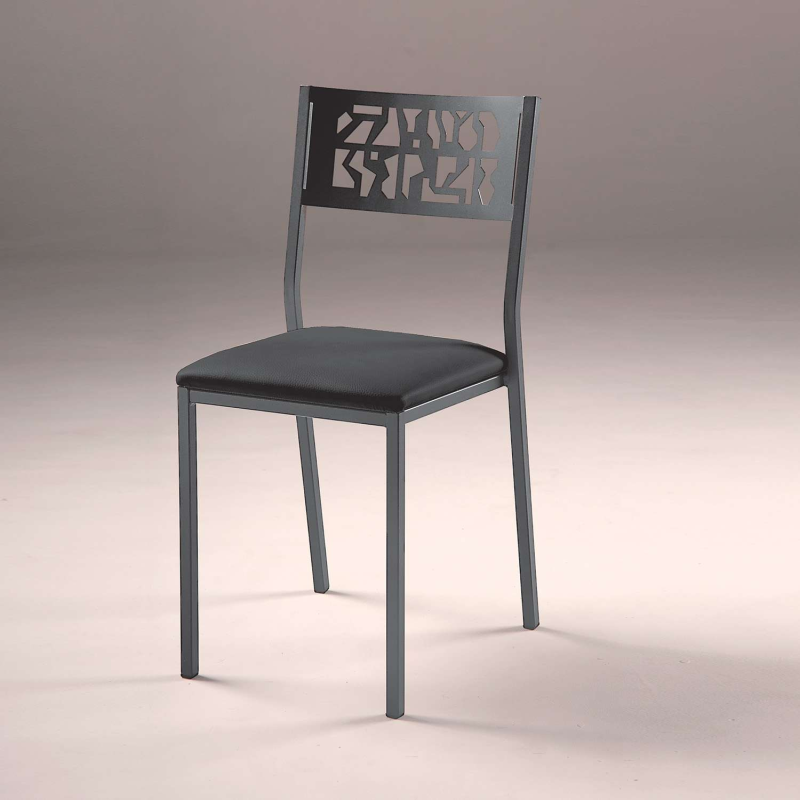 Chaise de cuisine moderne en métal style industriel - Slide Industrie