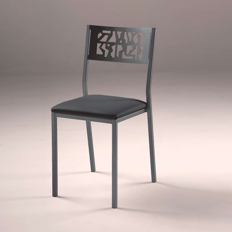 Chaise de cuisine moderne en métal style industriel - Slide Industrie