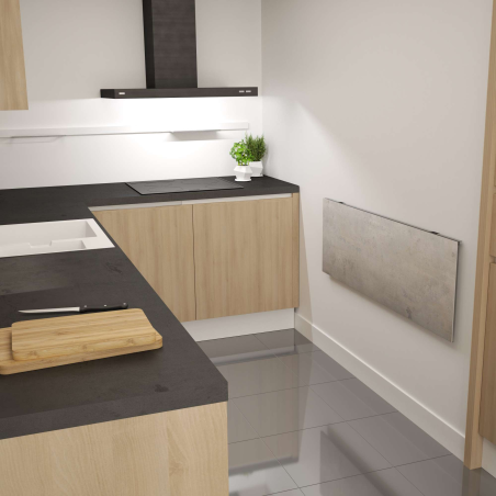 Table de cuisine murale rabattable d'appoint en céramique - Vulcano