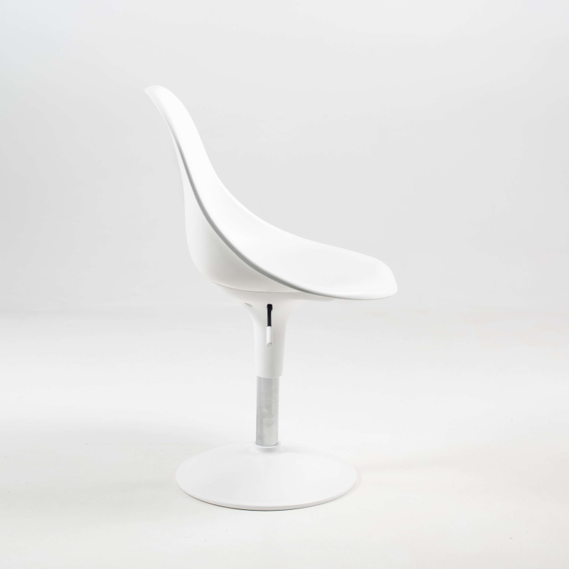 Chaise réglable et pivotante blanche - Harmony
