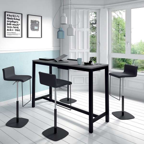 table haute de cuisine hauteur 110 cm en stratifi et for table haute 4 personnes - Table Haute De Cuisine table haute de cuisine hauteur 110 cm en stratifi et for table haute 4 personnes - Table Haute De Cuisine