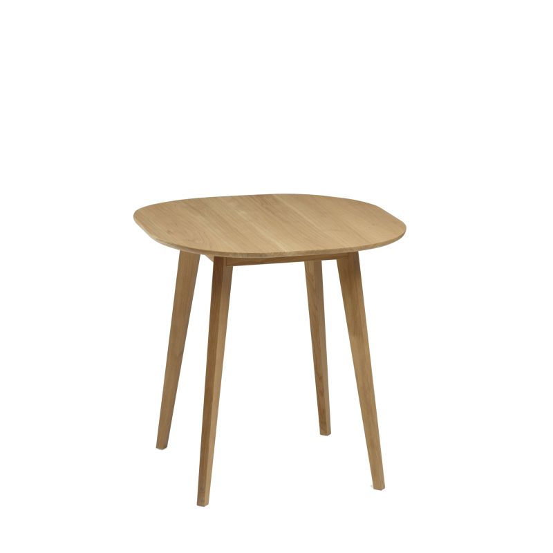 Table snack style scandinave en bois massif naturel fabrication française - S9