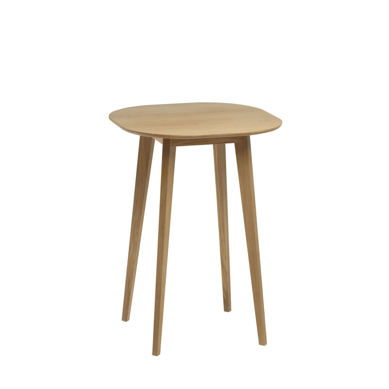Table de bar style scandinave en bois massif fabrication française - S8