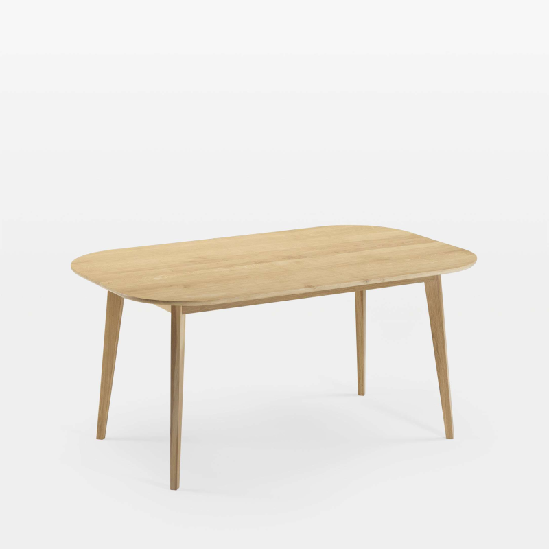 Table scandinave en bois massif fabrication française - S14
