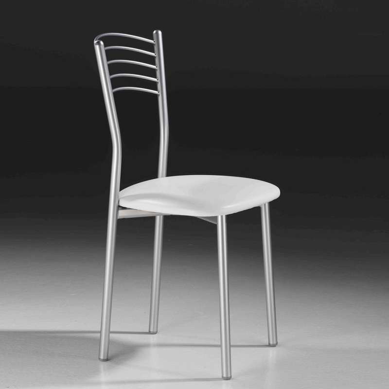 Chaise De Cuisine En Métal Avec Assise Rembourrée Chaise De Cuisine En Métal Avec Assise Rembourrée