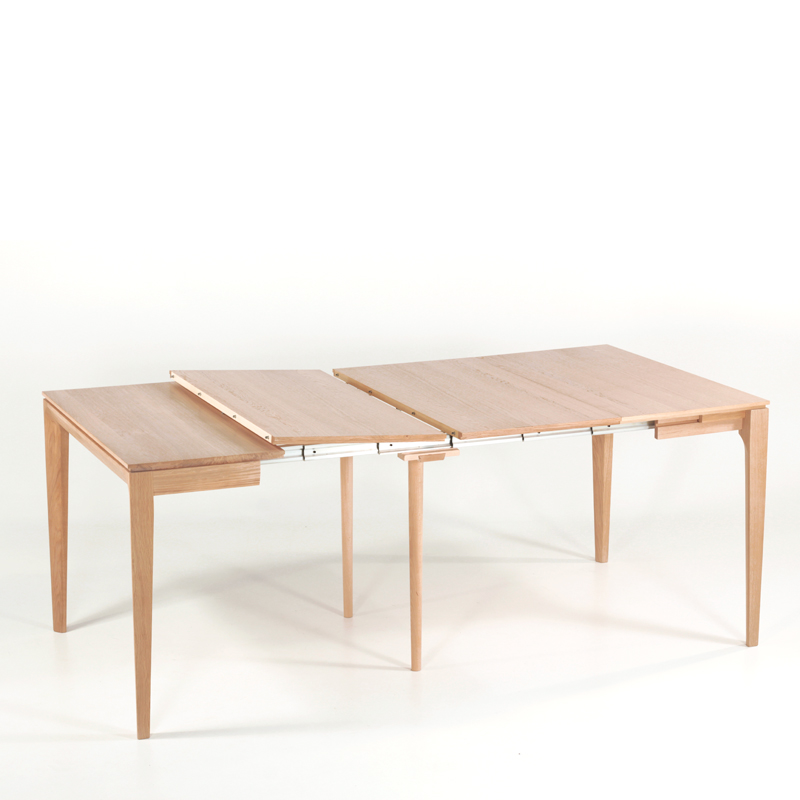 Console extensible en chêne massif fabriquée en France - Buzz