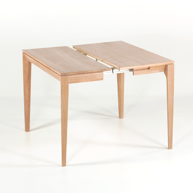 Console en bois massif avec allonges fabrication française - Buzz