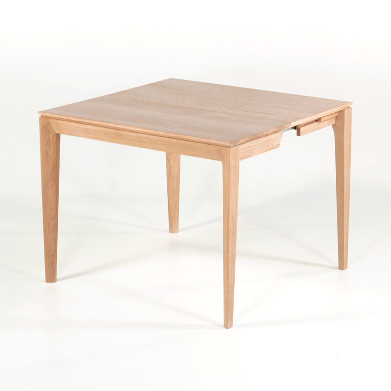Console en bois massif avec allonges fabriquée en France - Buzz