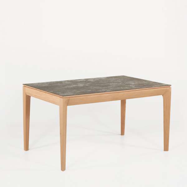 Table de salle à manger française extensible en céramique - Buzz | 4 ... Table de salle à manger française extensible en céramique - Buzz | 4 ...