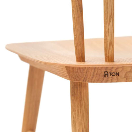 Chaise traditionnelle de brasserie en bois - Ironica TON®