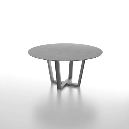 Table ronde design avec plateau en céramique - Viktor