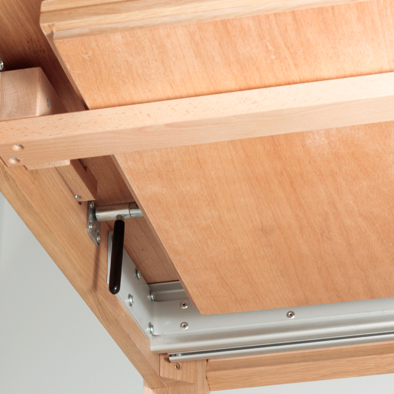 Table snack extensible en chêne made in France - Buzz 5