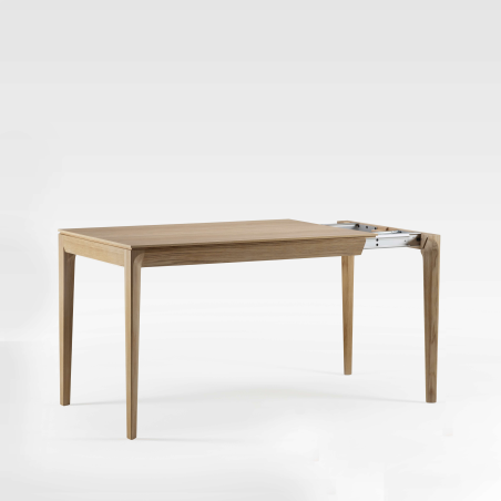 Table snack extensible en chêne made in France - Buzz 2