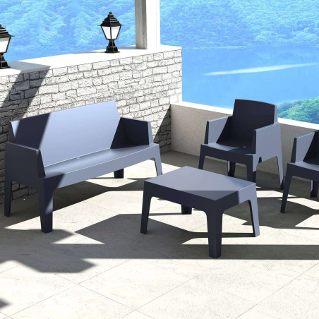 Salon de jardin en polypropylène - Box