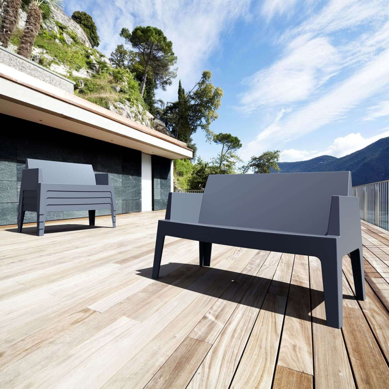 Ensemble de jardin BOX en polypropylène