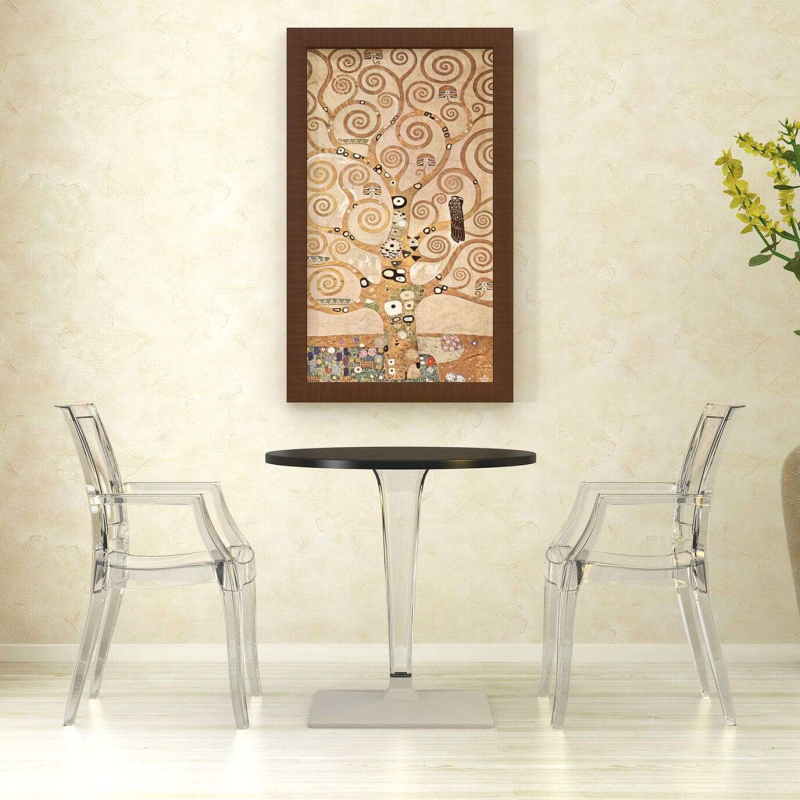 Table design ronde blanche - Ice 5