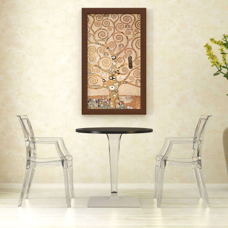 Table design ronde blanche - Ice 5