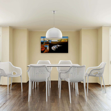 Table rectangulaire design en stratifié - Maya