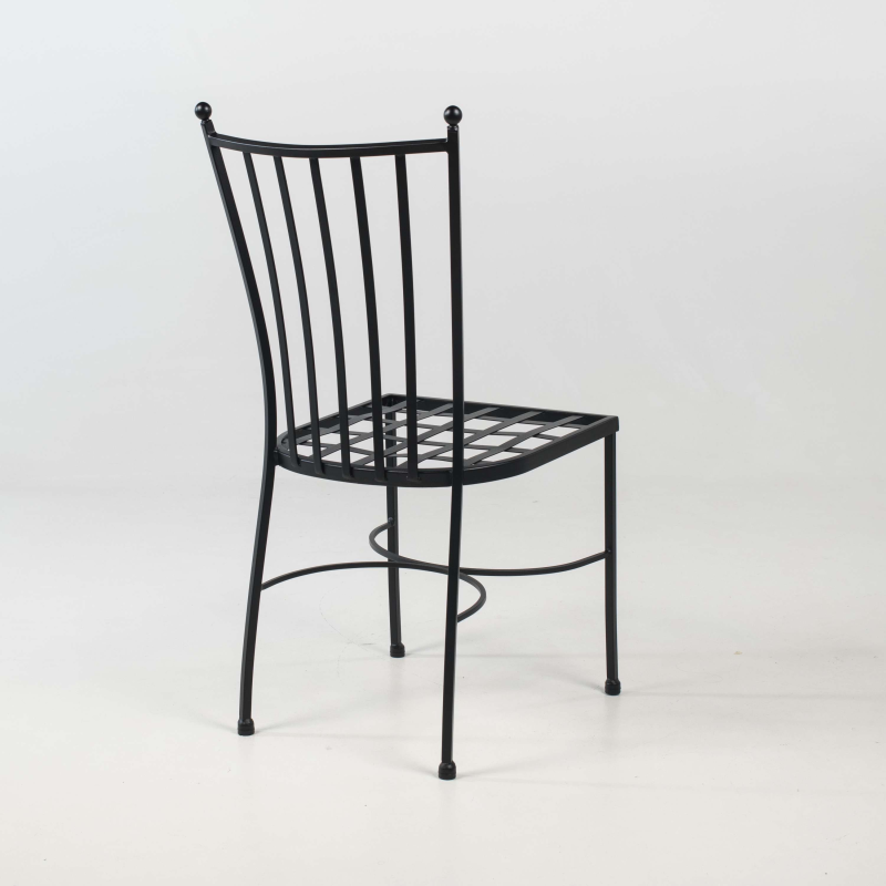 Chaise de terrasse provençale imitation fer forgé - Venecia