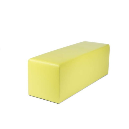 Pouf long rectangulaire vert MaxQ120