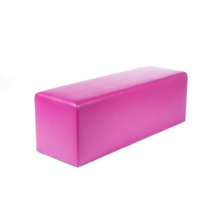 Pouf long rectangulaire violet MaxQ120