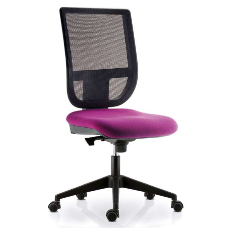 Chaise de bureau avec dossier en résille - Tertio RR46