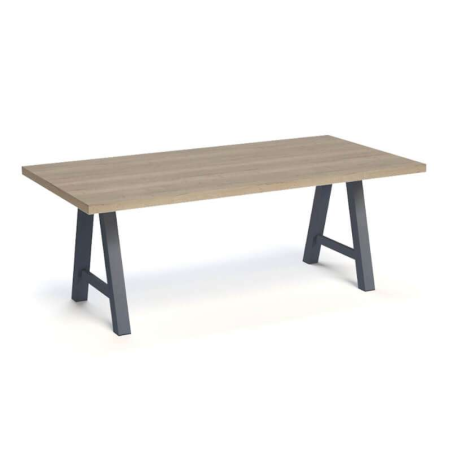 Table moderne de salle à manger en stratifié - Querido