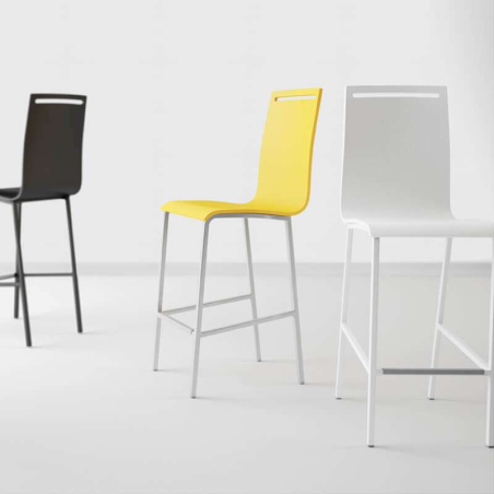 Tabouret  hauteur 65 cm jaune - Nera