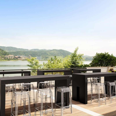 Tabouret design snack en plexi - Fox 65 7