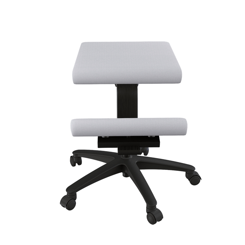 Siège ergonomique sur roulettes en tissu gris - Wing Varier®