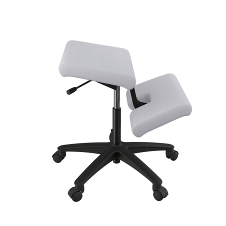 Siège Varier en tissu gris sur roulettes - Wing