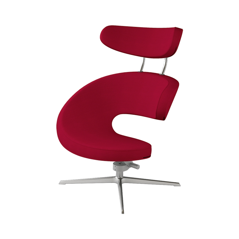 Fauteuil design ergonomique rouge - Peel Varier®