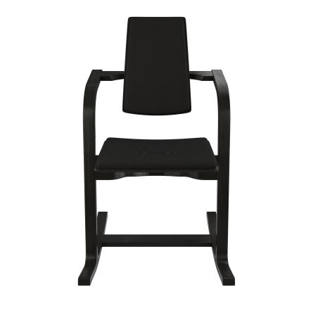 Fauteuil à bascule ergonomique en tissu noir - Actulum Varier®