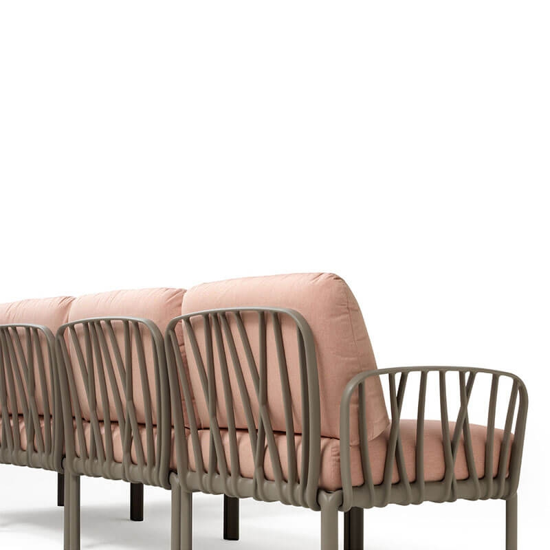 Canapé d'angle modulable 5 places - Komodo