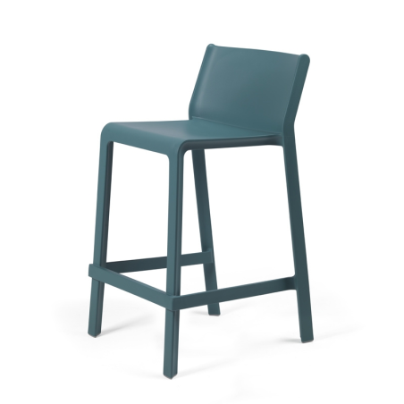 Tabouret snack de jardin empilable en plastique octane - Trill mini