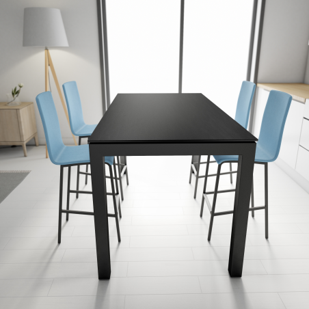 Tabouret snack contemporain rembourré - City