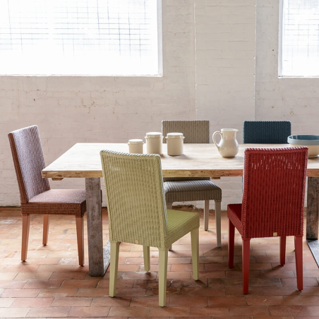 Chaise colorée en loom tressé - Bridget