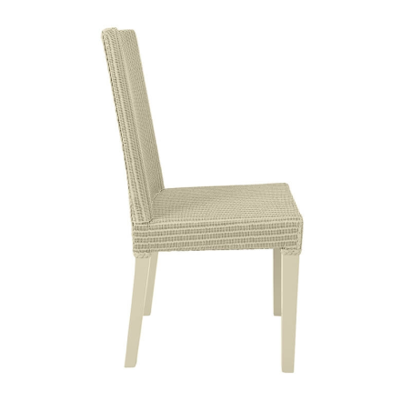 Chaise tressée jaune passé - Bridget