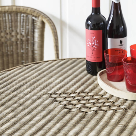 Chaise en rotin - Albertine