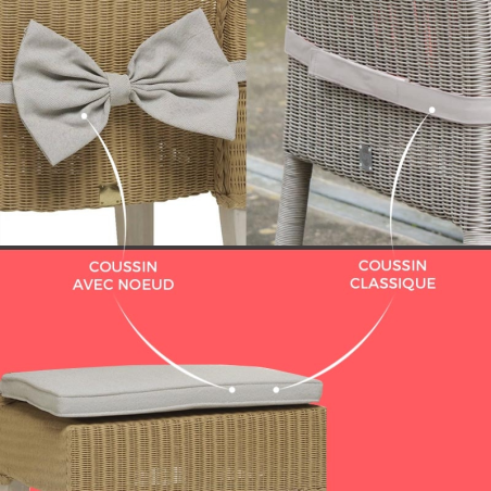 Coussin pour chaise Bridget